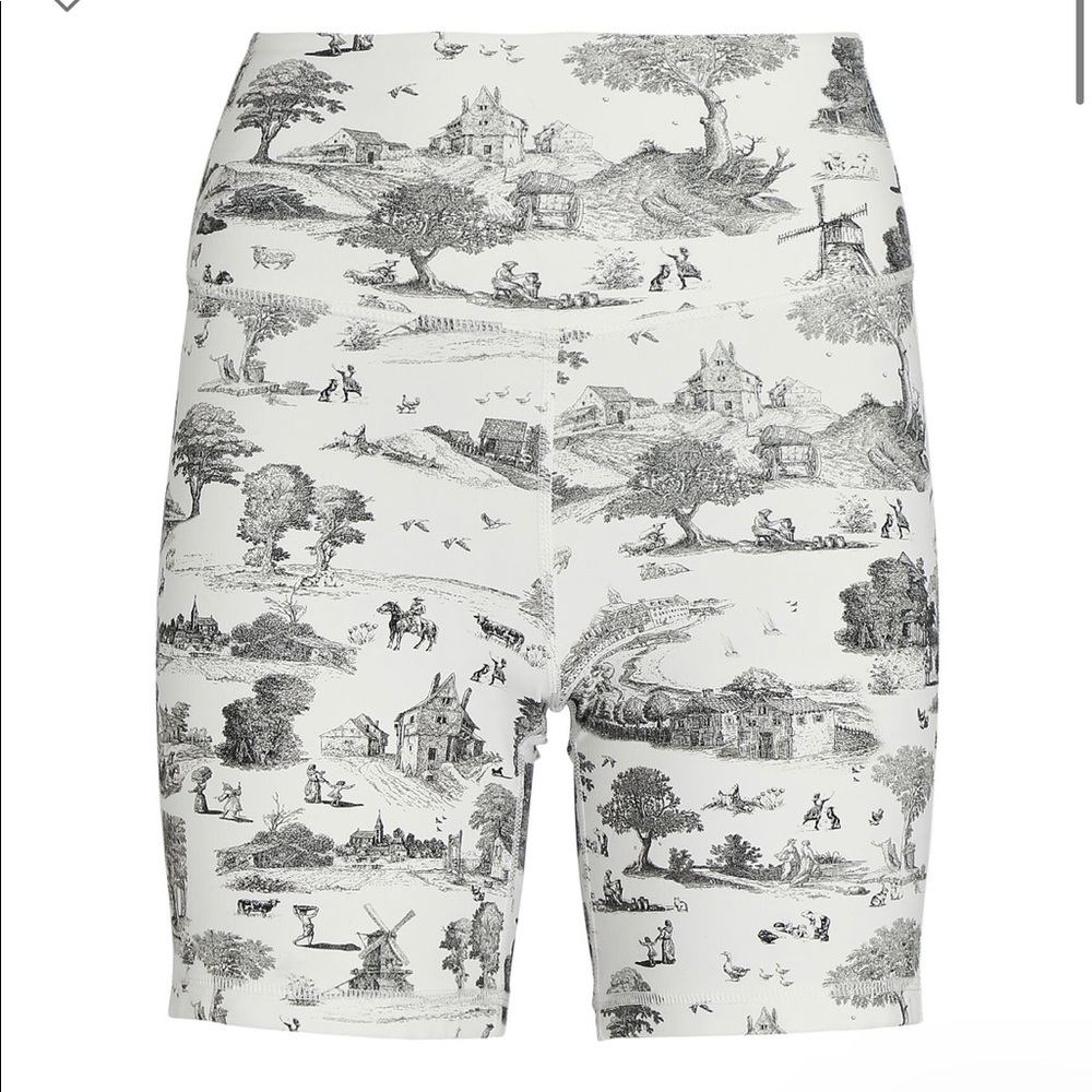 WeWoreWhat Toile biker shorts XS P